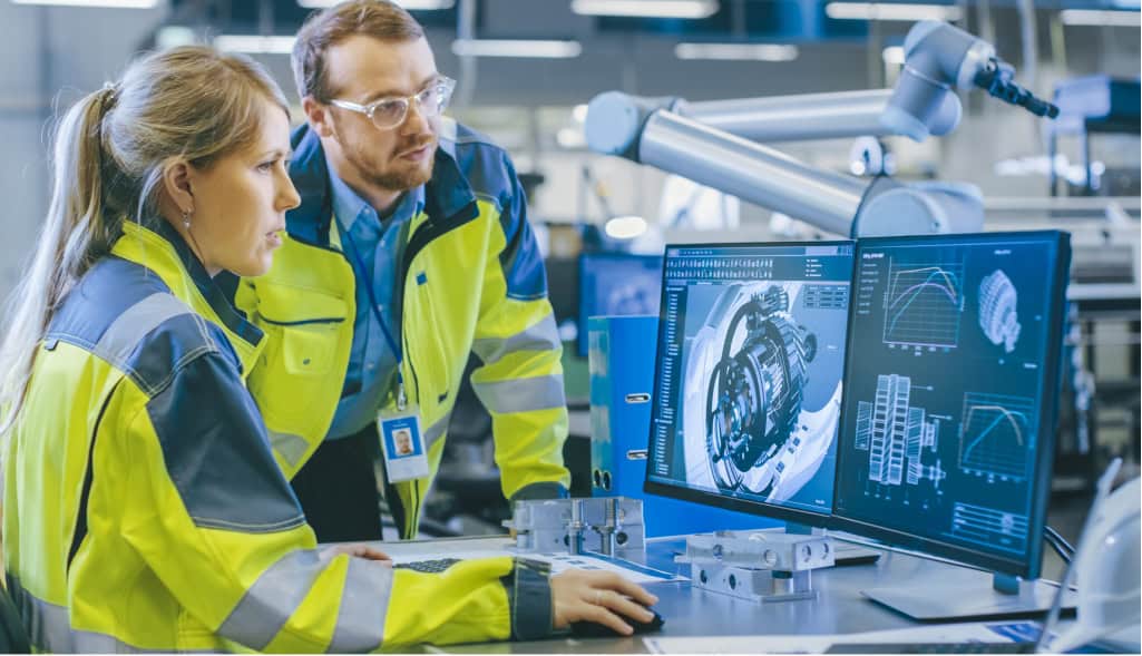 engineering workers